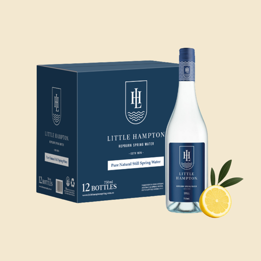 Little Hampton Still Spring Water 750 mL × 12 Glass Bottles