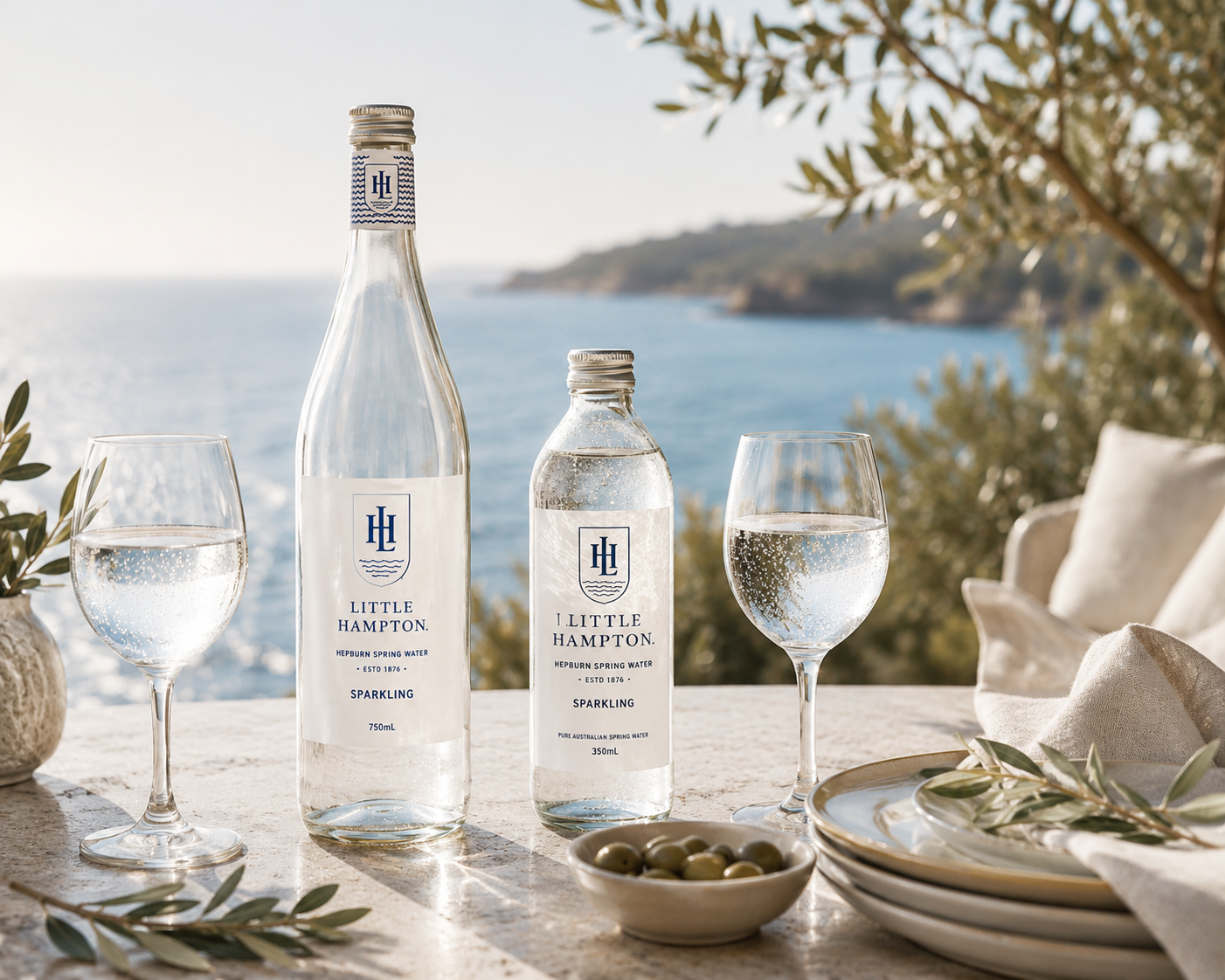 Spring Water in Glass