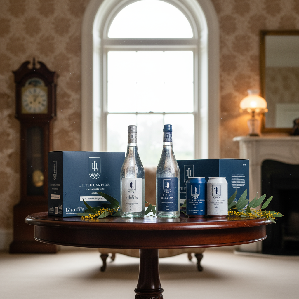 Little Hampton Spring Water collection - premium Victorian Hepburn Region sparkling and still water