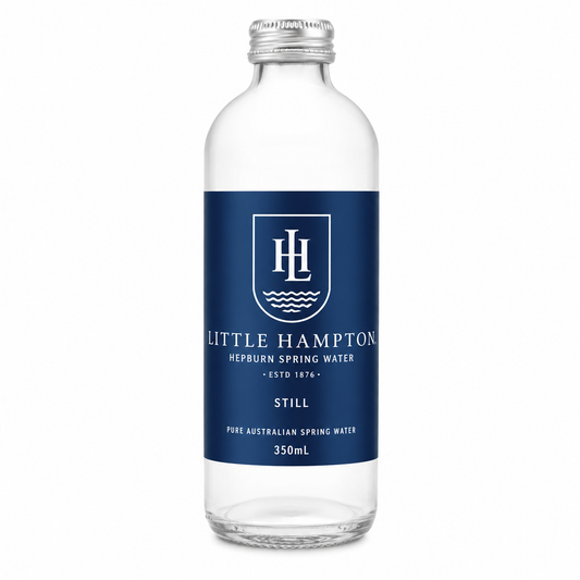 Little Hampton Australian Still Spring Water 350ml Glass Bottles (24 Pack)
