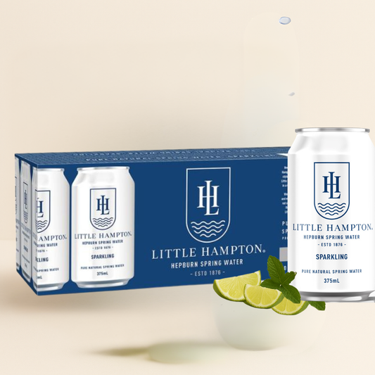 Little Hampton Sparkling Spring Water 375 mL × 10 Cans