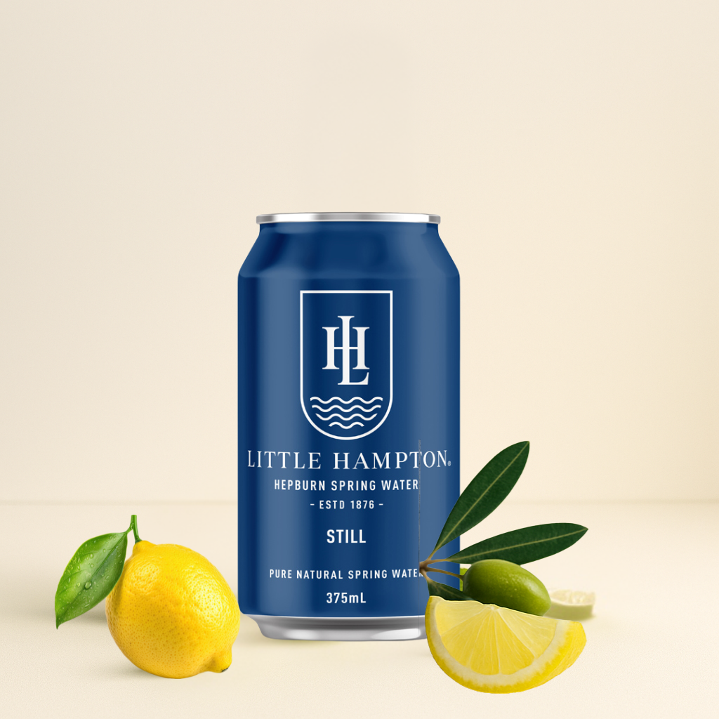 Little Hampton Still Spring Water 375mL aluminum cans 10-pack premium Australian spring water from Hepburn Region Victoria