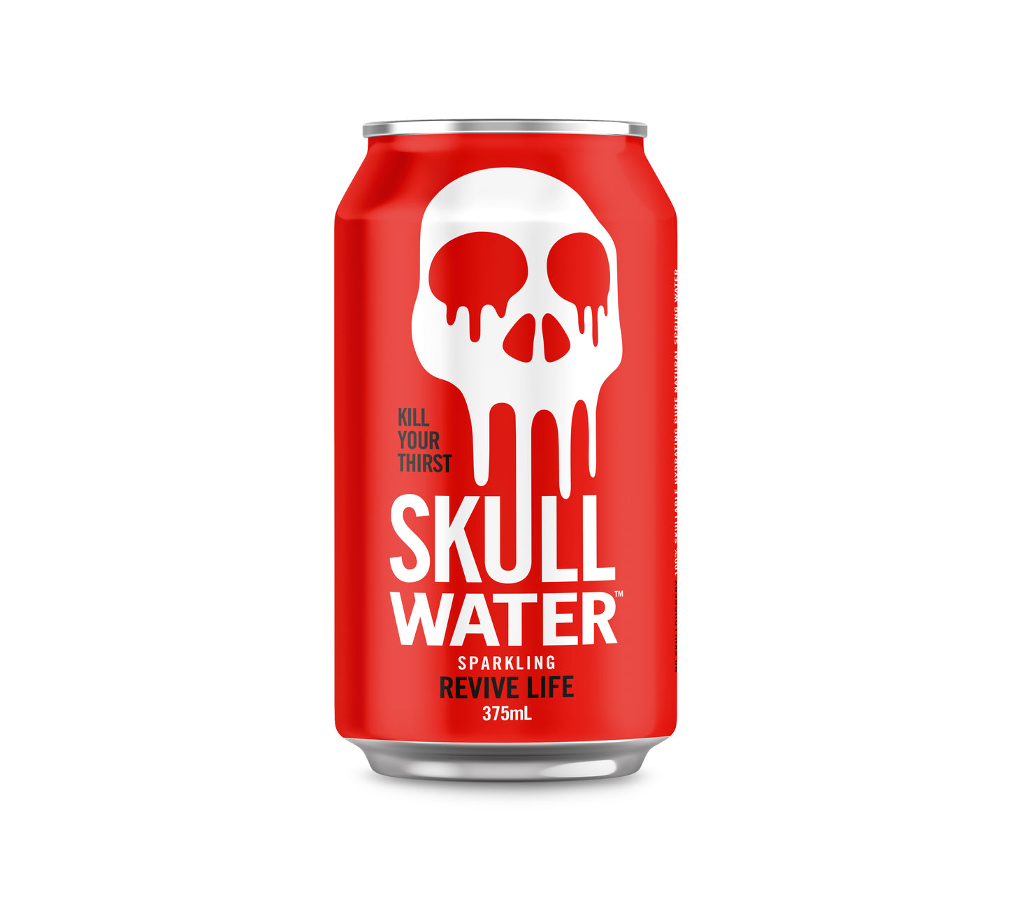 Skull Water Sparkling – 375mL Cans (10 Pack)